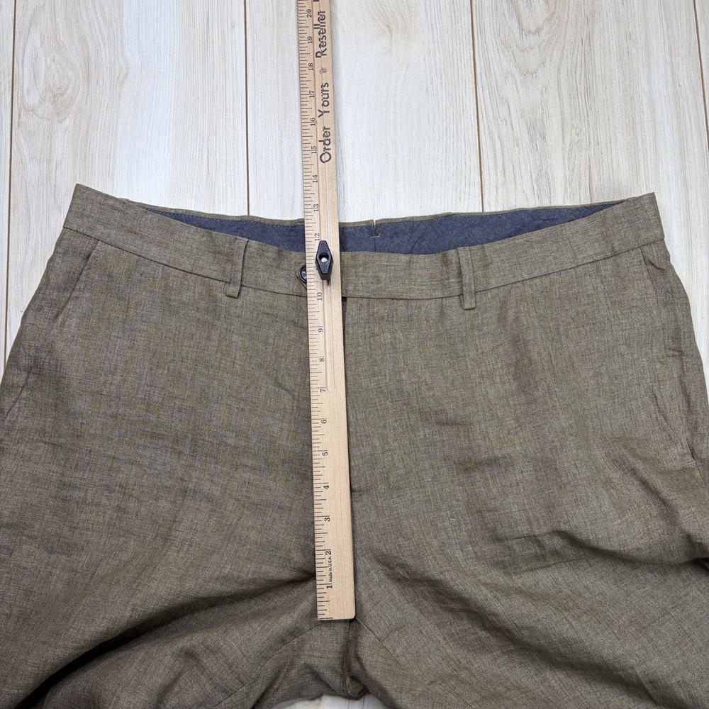 Todd Snyder 100% Limen Chino Pants Mens 40x31 Brown - Picture 12 of 16